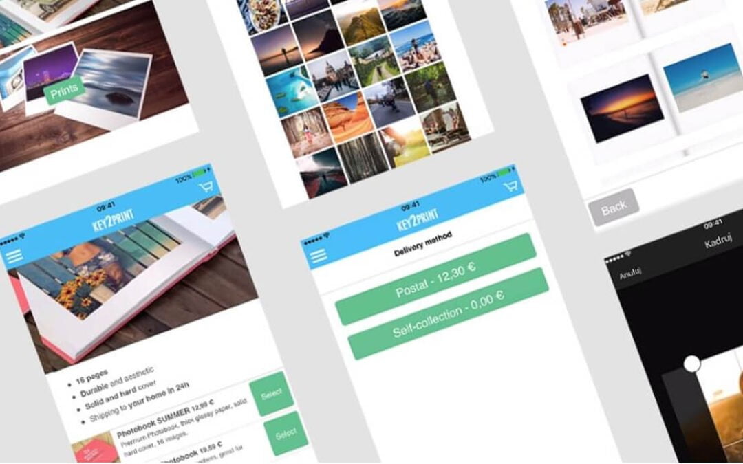 Aplikacja mobilna do sprzedaży i druku produktów fotograficznych