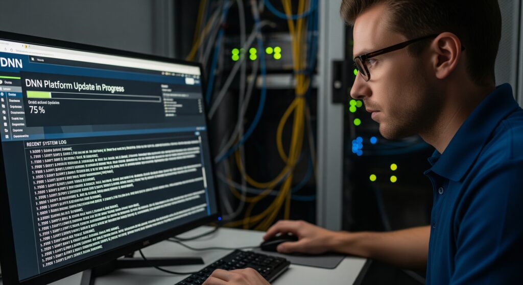 DotNetNuke (DNN): Kompleksowa analiza popularnego CMS-a .NET 3 Gemini Generated Image 5e2wdx5e2wdx5e2w