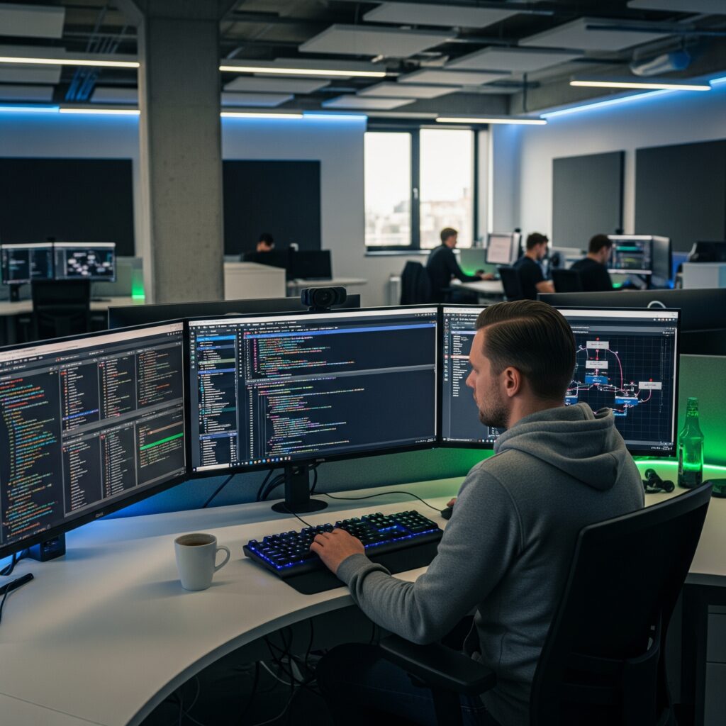 Czym zajmuje się pentester: przewodnik po świecie etycznego hackingu 1 Gemini Generated Image l1d1b1l1d1b1l1d1