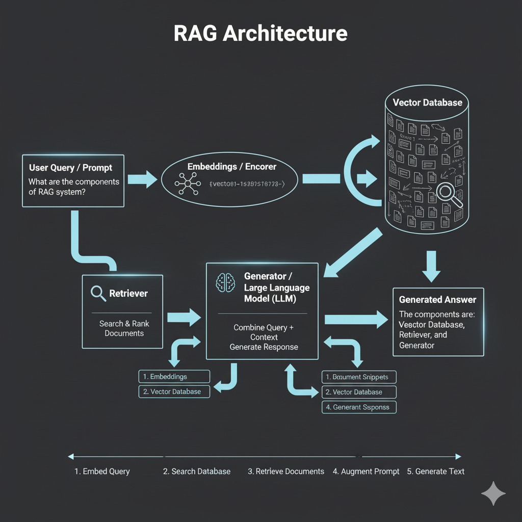 RAG: co to znaczy i dlaczego rewolucjonizuje sztuczną inteligencję 2 Gemini Generated Image 22615p22615p2261