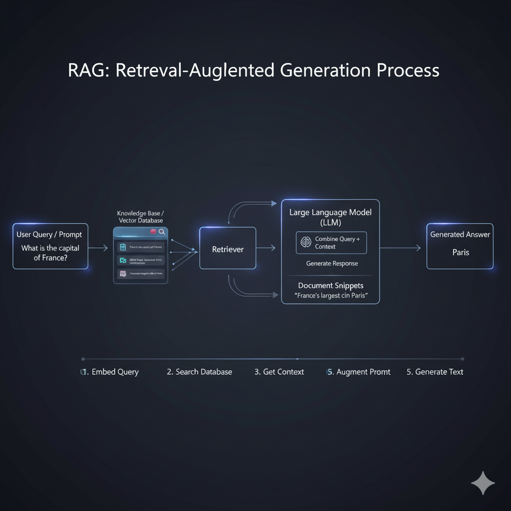 RAG: co to znaczy i dlaczego rewolucjonizuje sztuczną inteligencję 1 Gemini Generated Image 6ullm66ullm66ull