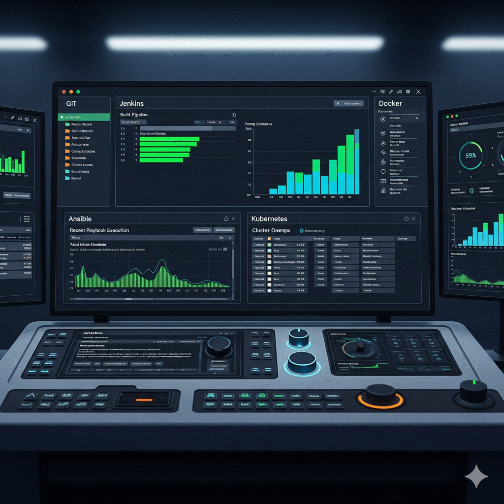 DevOps: co to znaczy dla nowoczesnego rozwoju oprogramowania 3 Gemini Generated Image isxdukisxdukisxd