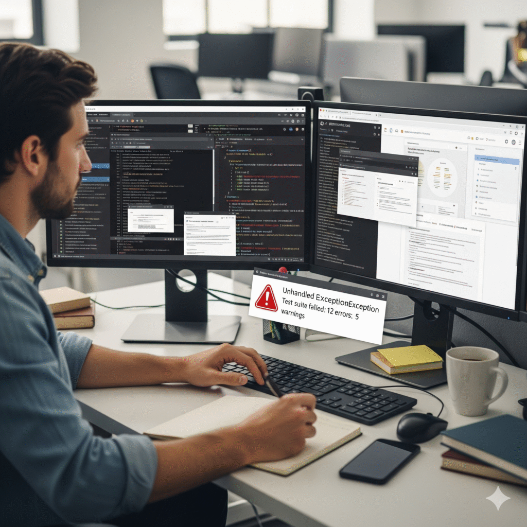 Testy regresyjne a retesty: różnice, które każdy tester powinien znać 4 Gemini Generated Image izezenizezenizez