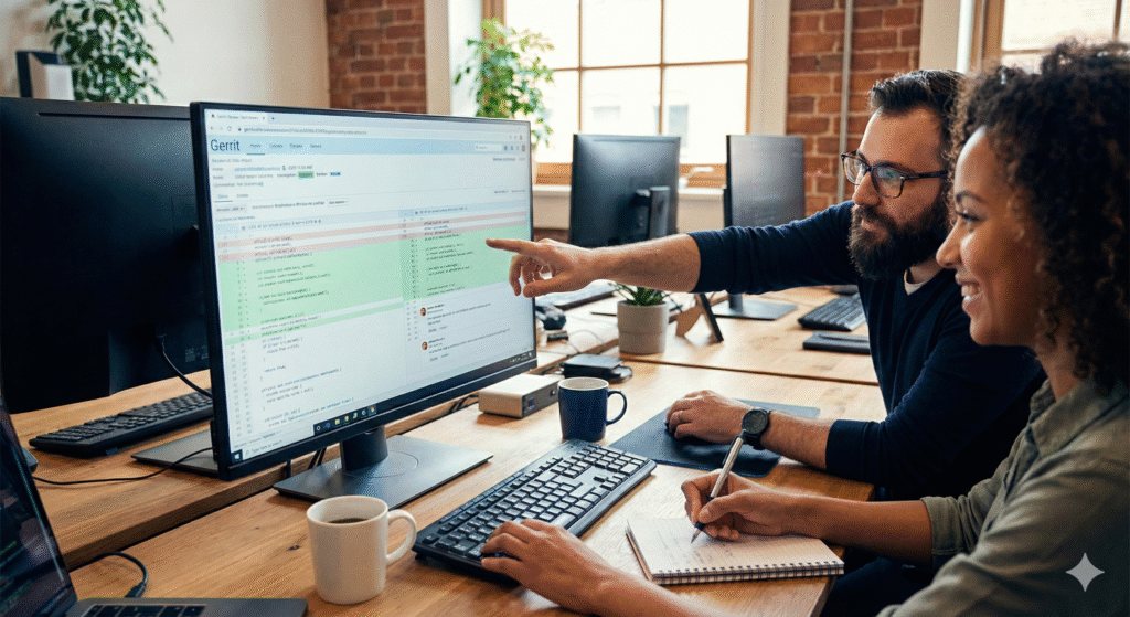 Gerrit – Kompleksowy przewodnik po systemie code review 2 Gemini Generated Image hec49yhec49yhec4