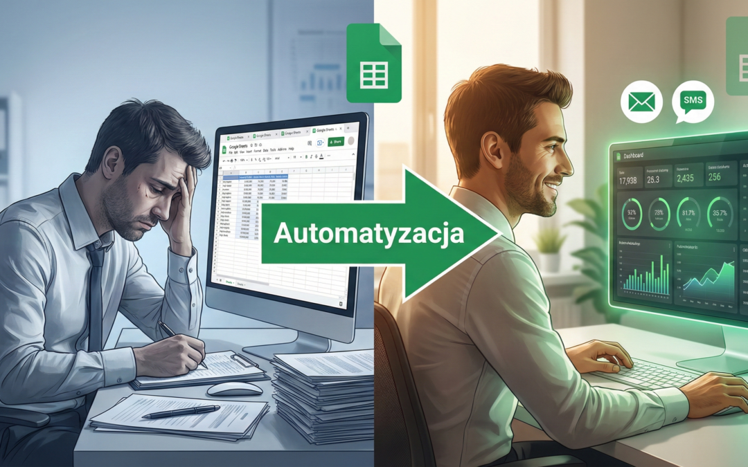 Automatyzacja Google Sheets – Jak uwolnić się od ręcznego przetwarzania danych?